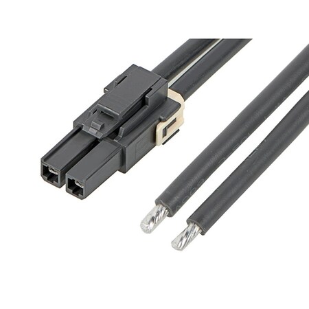 Molex Mega-Fit Female-To-Pigtail Off-The-Shelf (Ots) Cable Assembly, Single Row, 300.00Mm Length, Tin 2164011022